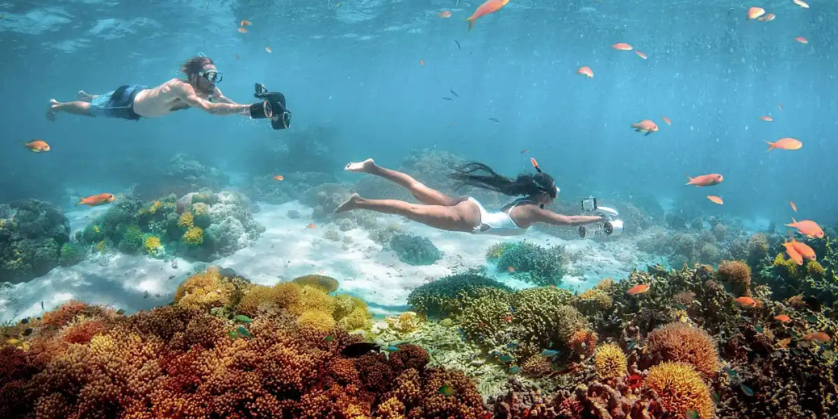 Underwater Scooters for Skin Diving