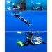 Collage of Asiwo Manta underwater scooters used in snorkeling.