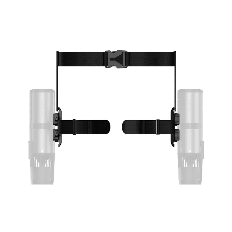 LEFEET P1 Leg Mount Kit mocked up.