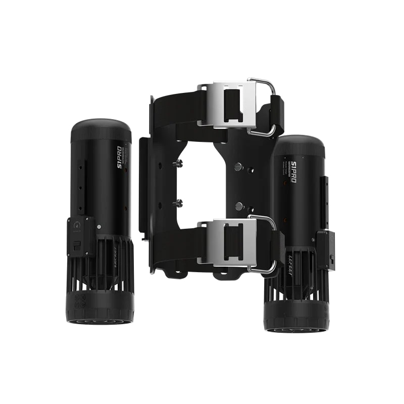 LEFEET S1 PRO Underwater Scooter Scuba Tank Mount breakdown.