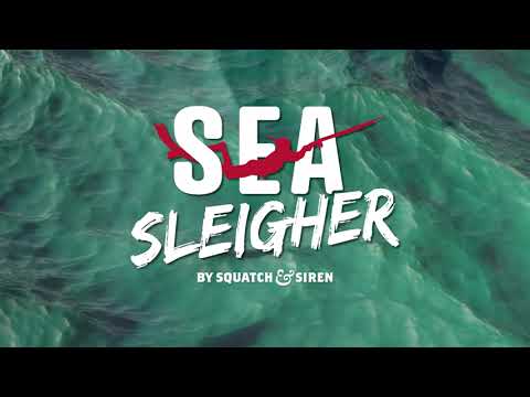 Squatch and Siren Sea Sleigher inflatable dive raft unboxing Youtube video.