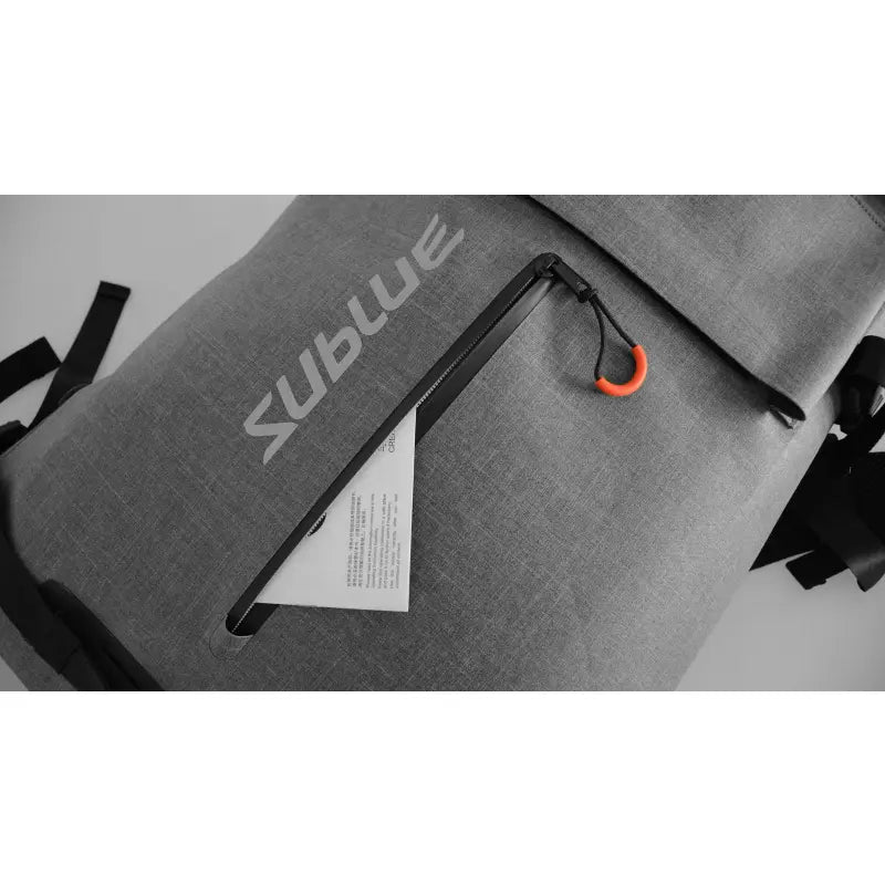 Sublue 30L Waterproof Backpack front zipper