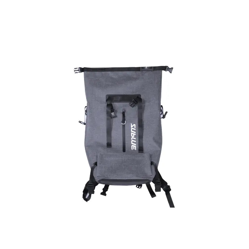 Sublue 30L Waterproof Backpack front unrolled.