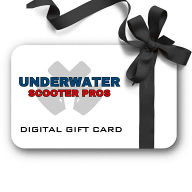 Underwater Scooter Pros Digital Gift Card for the Best Underwater Scooters