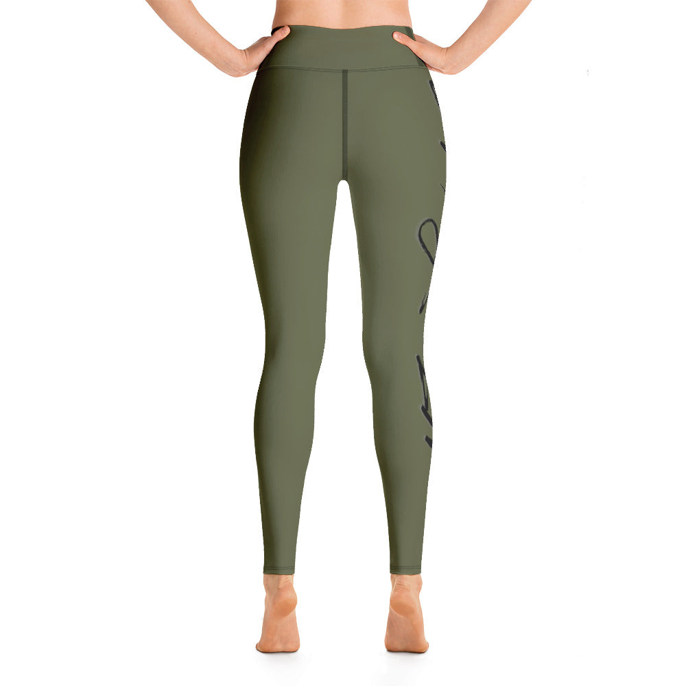 SPRY SZN Black Shark Saratoga Athletic Leggings