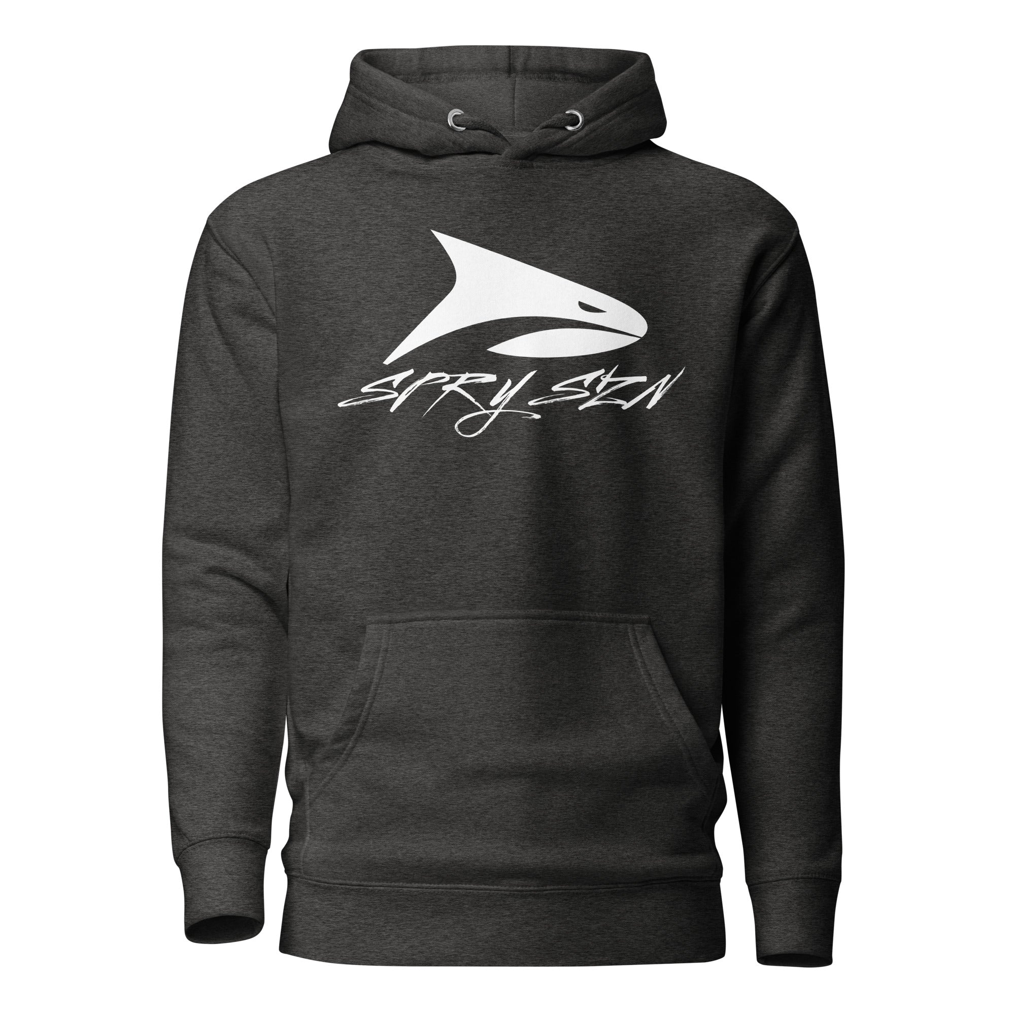 SPRY SZN White Shark Pullover Hoodie