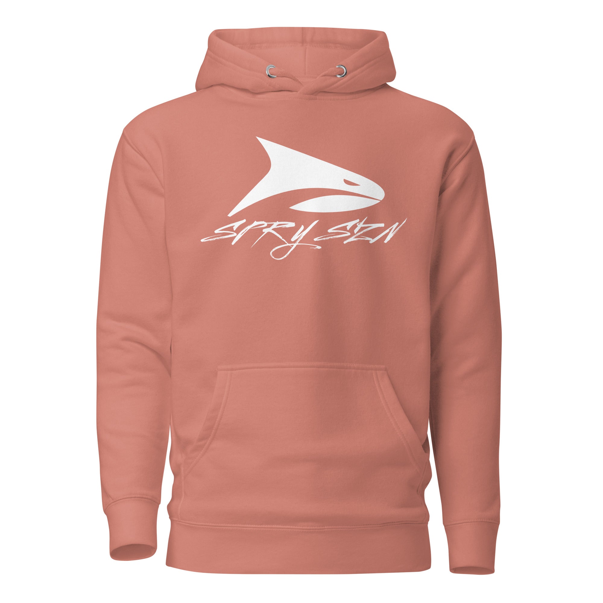 SPRY SZN White Shark Pullover Hoodie