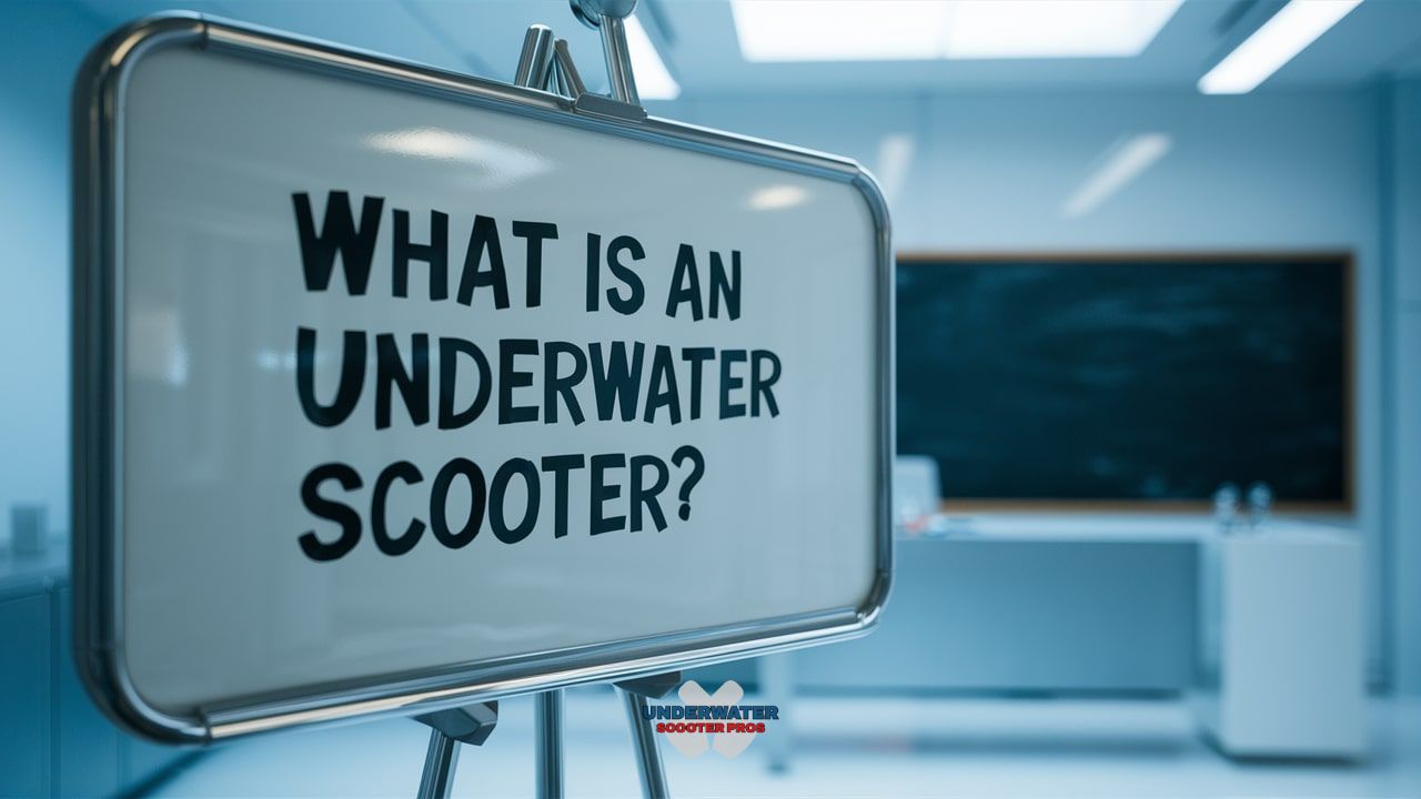 What is an underwater scooter?