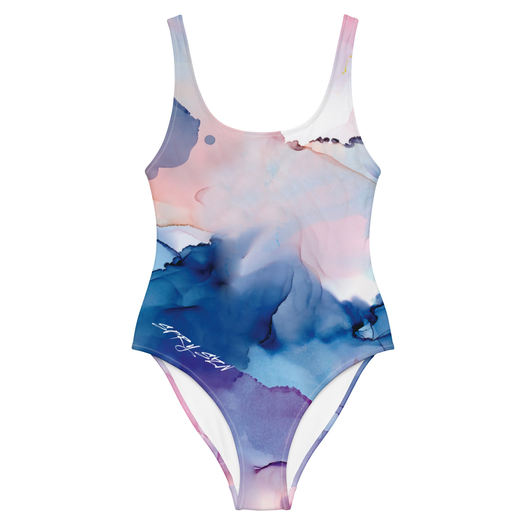 SPRY SZN White Shark One-Piece Jellyfish Swimsuit