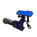 Catz Design Dive Xtras BlackTip T-Handle Grip with GoPro Mount and Bungee Mount in sapphire.