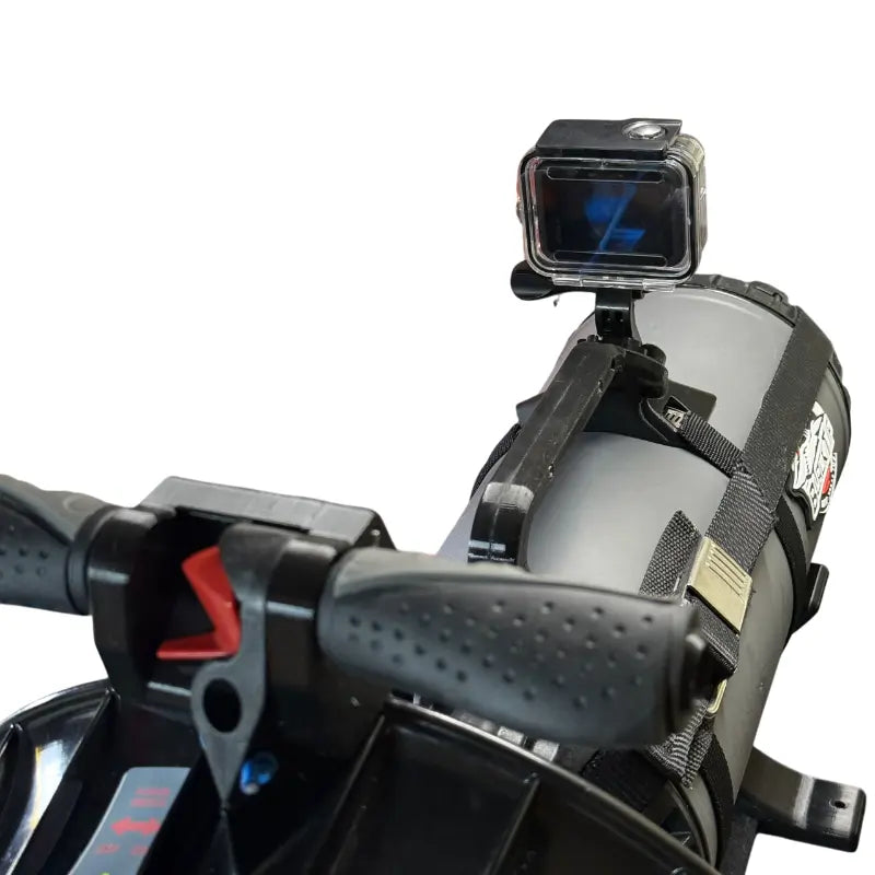 DiverCraft3D BlackTip DPV Carry Handle GoPro Mounted Rear View