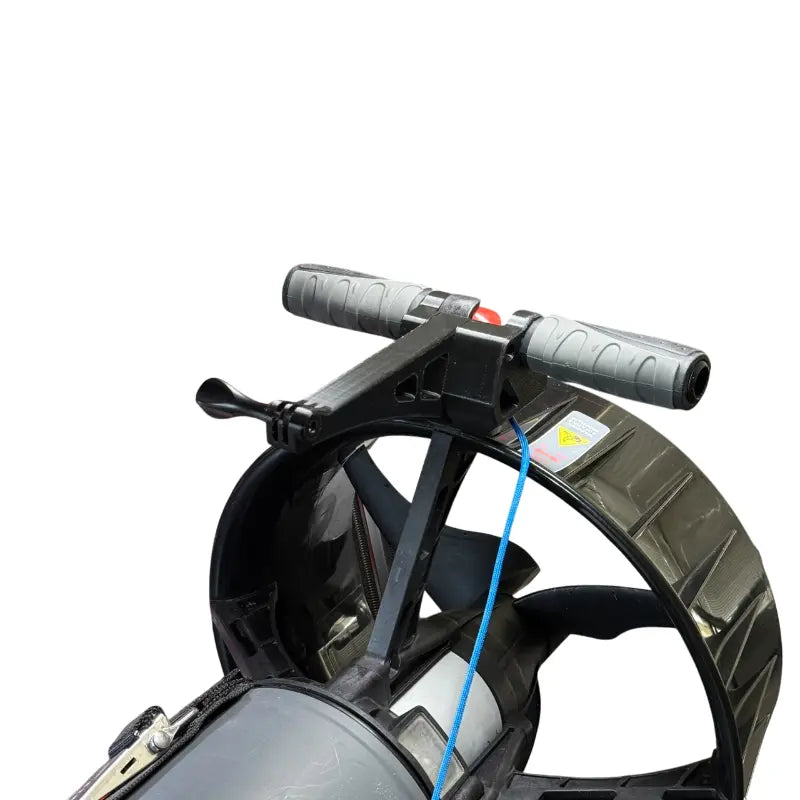 DiverCraft3D BlackTip T-Handle Black Single Long Arm Mount