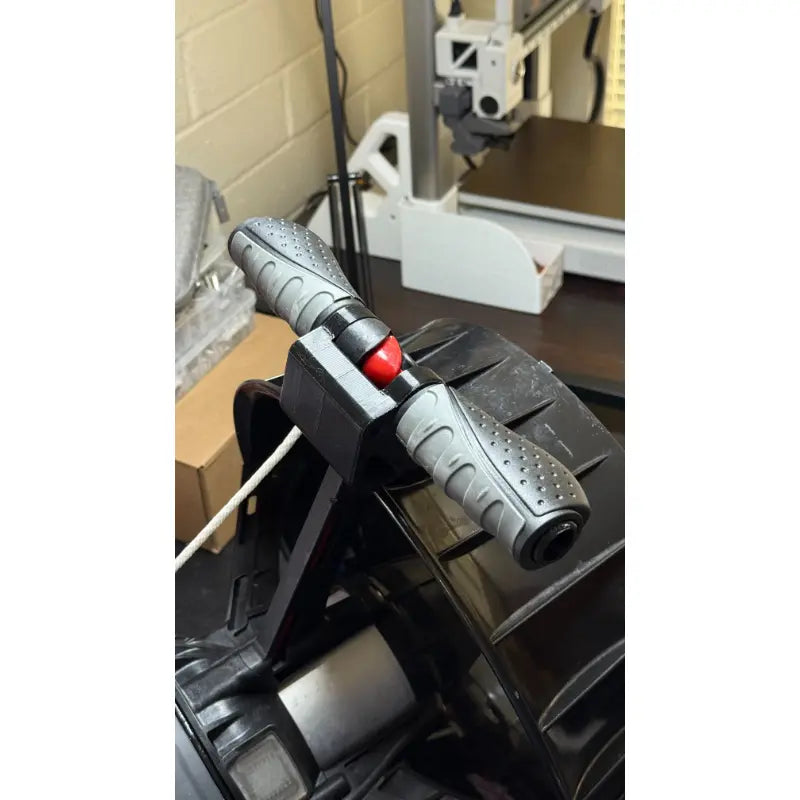 DiverCraft3D Custom Dive Xtras BlackTip T-Handle Black Top View