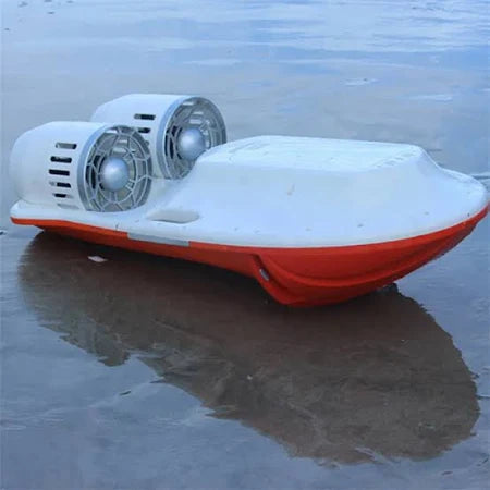 FIRDUO Electric Jet Bodyboard Flame Orange underside.