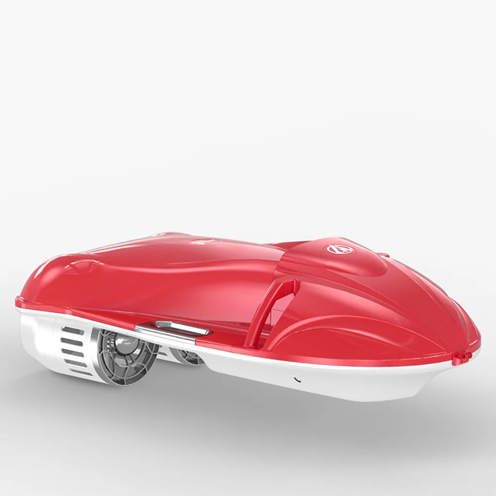 FIRDUO Electric Jet Bodyboard Proton Red Right Front View