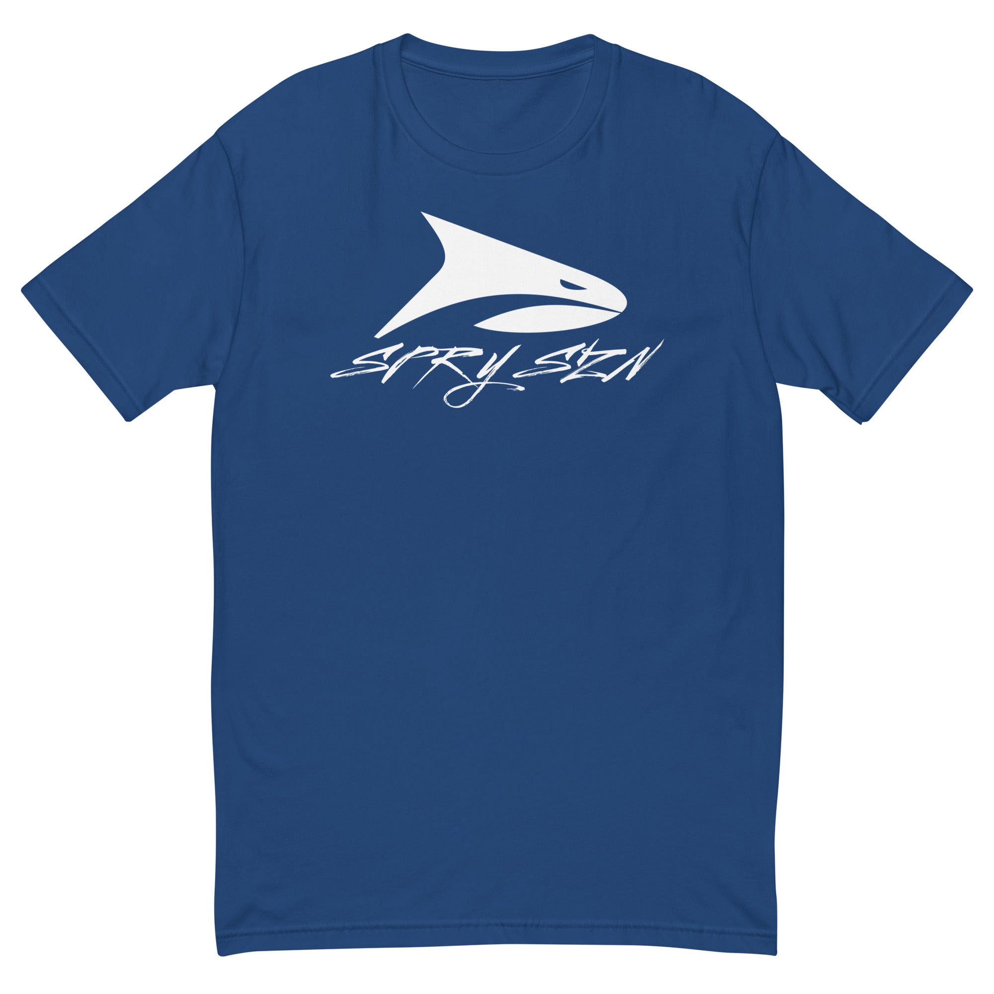 SPRY SZN White Shark Fitted T-Shirt