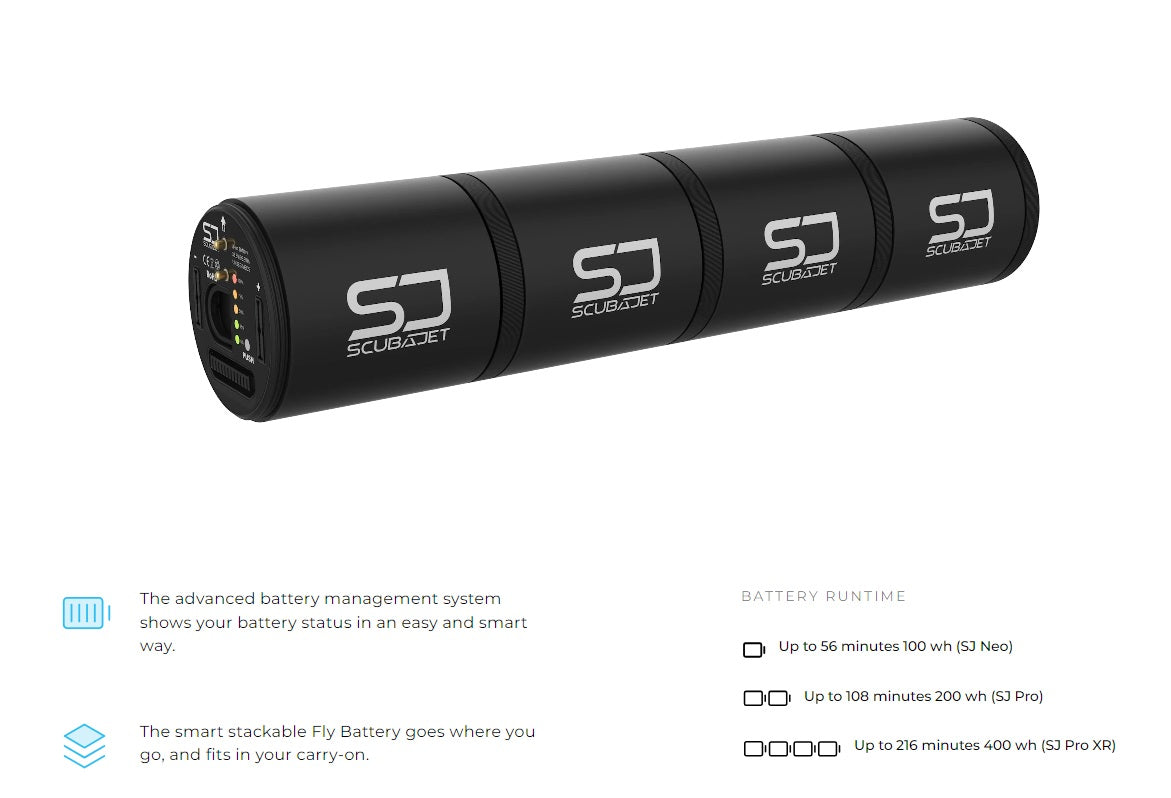 ScubaJet Pro SMART Battery