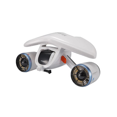 Sublue WhiteShark Mix Underwater Scooter in Arctic White product front left.
