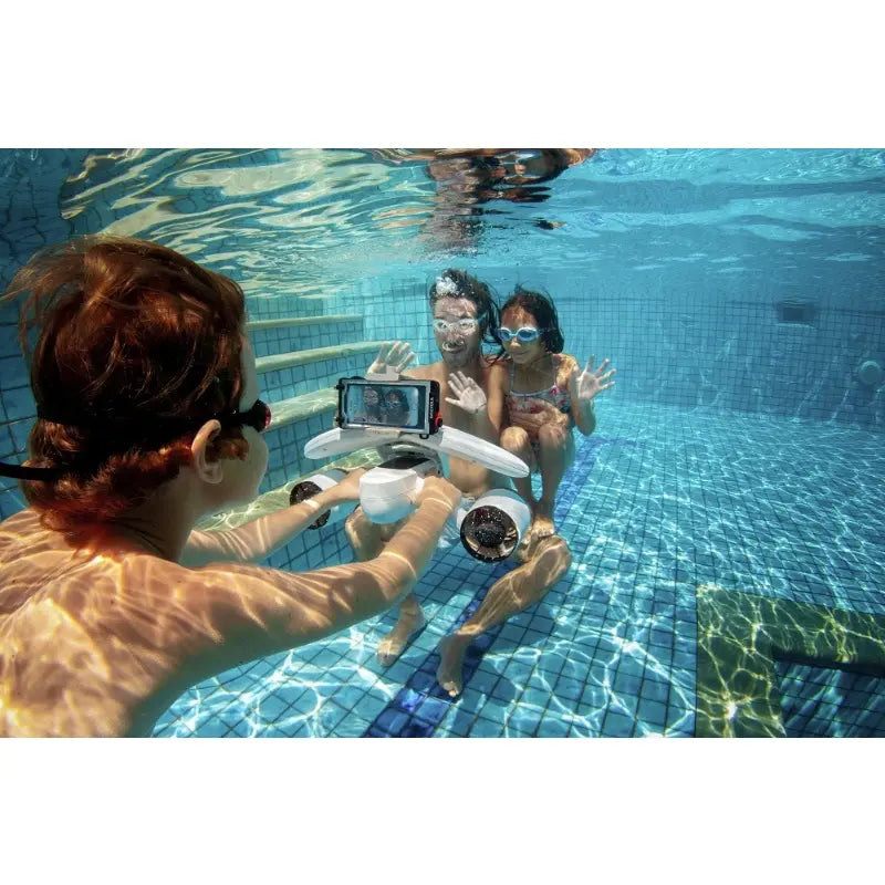 Sublue WhiteShark MixPro Underwater Scooter for the pool making memories with family