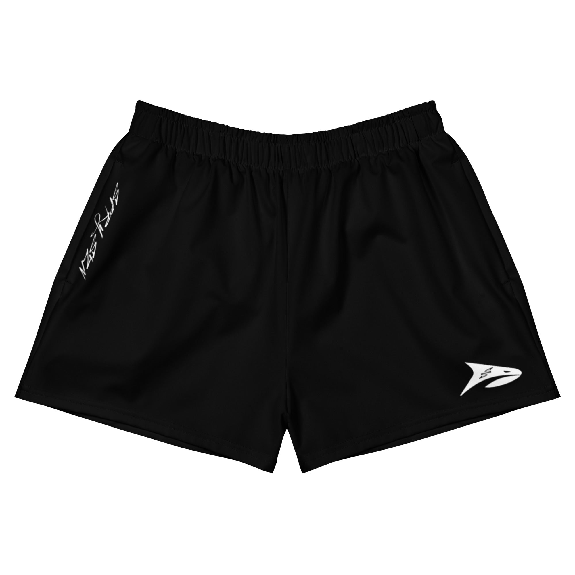 SPRY SZN White Shark Women's Black Athletic Shorts