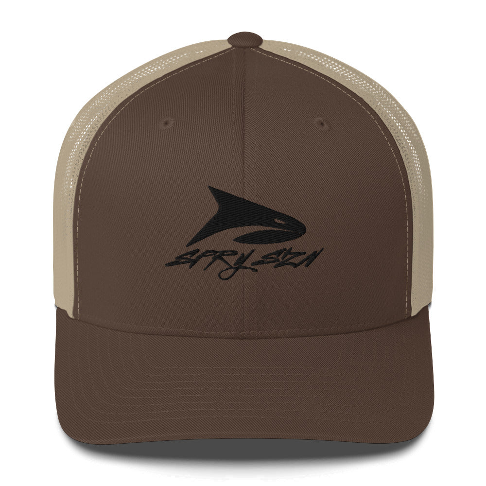 SPRY SZN Black Shark Snapback Hat