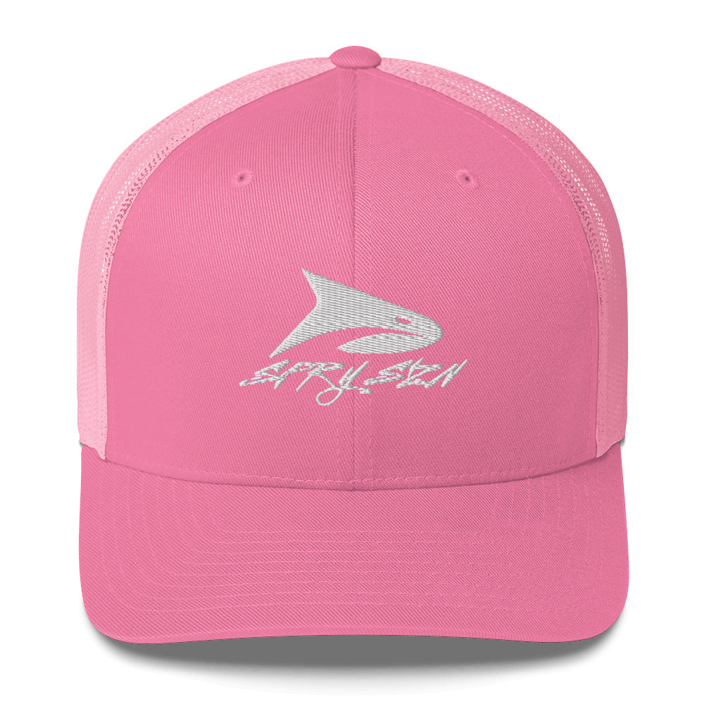 SPRY SZN White Shark Snapback Hat