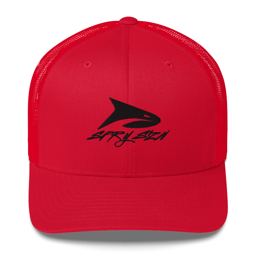 SPRY SZN Black Shark Snapback Hat