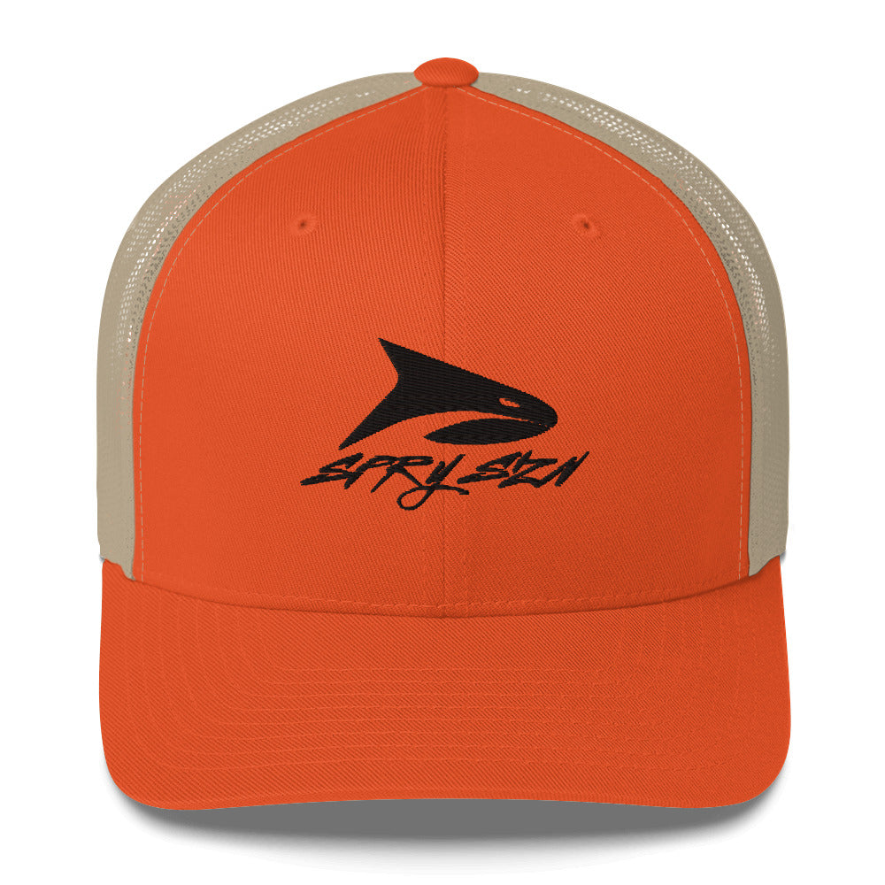 SPRY SZN Black Shark Snapback Hat